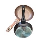 product_image_name-Generic-NONSTICK Granite Shallow Fry Pan 28cm Durable Cooking Pan Scratch Resistant Easy Clean Even Heat Distribution Comfortable Handle for Daily Kitchen Use-1