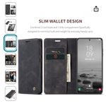 product_image_name-Generic-CaseMe for Samsung Galaxy A54 Wallet Case,Soft PU Leather Flip Case Magnetic Stand Flip Protective Cover Leather Case with ID & Credit Card Slots Holder-3