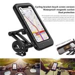 product_image_name-Generic-Motorcycle phone holder, bicycle handlebar holder, TPU touch screen waterproof case-6