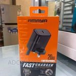 Amaya Super Fast 20W Power Adapter with Type C to C Cable