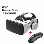 VR SHINECON Original VR Virtual Reality 3D Glasses Box Stereo VR Google Cardboard Headset Helmet For IOS Android Smartphone