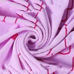 product_image_name-White Label-3Pcs Kid's Bath Towels - Pink-5