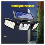 Solar Lamps Powerful LED Motion Sensor Waterproof For Outdoors