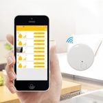 product_image_name-Generic-2pcs Smart location tracker, mobile phone wallet necklace item finder-6