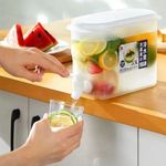 product_image_name-Generic-3.5L table top or fridge container with dispenser tap -1