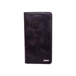product_image_name-Generic-Richboss Premium Flip Wallet Leather Case for Realme A3 Stylish Book Cover with Card Slots and Full Protective Design - Classic Black Leather-1