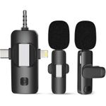 product_image_name-Generic-K15 Professional Wireless Lavalier Microphone 3-in-1 for Vlogging, Interviews & YouTube-1