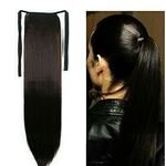 Straight Ponytail Hair Extension Colour #1 + FREE GIFT