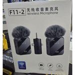 Microphone  3-in-1 Dual Wireless for iPhone, Type C Phones and Camera