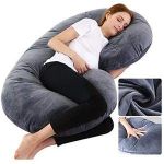 Imported Velvet C Shape Pregnancy Pillow