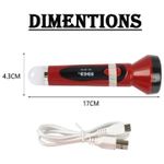 product_image_name-Generic-USB Rechargeable Flashlight -2