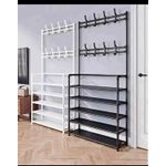 product_image_name-Generic-Multipurpose 5-Tier Entryway Organizer – Shoe Rack & Coat Hanger Stand-1