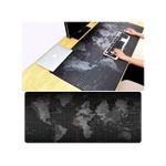 Anti-Slip World Map Pattern Game Mouse Pad Keyboard Mat, Size: 60 X 30cm
