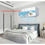product_image_name-Generic-Air Conditioner Wind Shield Cold Wind Gas Deflectors Anti Direct Blowing Baffle Useful,Angle Adjustable Wind Guide-7