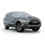 product_image_name-Generic-Mitsubishi Pajero Protective Car Cover Scratch Resistant Double Layer Grey-1