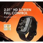 product_image_name-Oraimo-Watch Lite Smartwatch 2.01" HD Screen Bluetooth Calling Green Strap 7-Day Battery-4