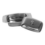 product_image_name-Generic-Elegant Stainless Steel Cheese/Butter Dish With Lid-1