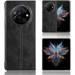product_image_name-Generic-For Tecno Phantom V Fold Leather Back Phone Case(Black) -2