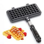 product_image_name-Generic-Non-Stick Waffle Pan, Waffle Maker with Insulated Handle Breakfast Pan-2