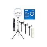 product_image_name-Generic-LJJ-45 Professional 18-Inch (45cm) LED Ring Light Kit with 2.1M Adjustable Tripod & Remote Control-2