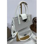 product_image_name-Fashion-2 in 1 Houndstooth pattern handbag and matching shoulder bag set.-3