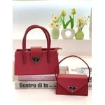product_image_name-Fashion-2 in 1 Houndstooth pattern handbag and matching shoulder bag set.-5