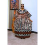 African Ankara Dera-One size