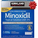 product_image_name-Kirkland Signature-Men 5% Minoxidil Topical Solution. Hairand beard Regrowth Treatment. With Dropper. Top Ten Hair.-2