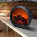 product_image_name-Generic-Simulated flame fireplace lamp, LED decorative table lamp, suitable for home decoration-8