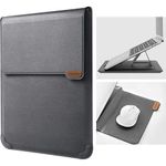 product_image_name-Nillkin-Versatile Plus Laptop/mackbook Sleeve 3 In One Leather 16.1 Inches Laptop Bag, Stand And Mouse Pad-3