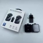 product_image_name-Generic-F11-2 Wireless Microphone 3-in-1 Wireless Mic Set - For iPhone, Type-C & Camera-2