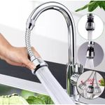 360 Degree Kitchen/Bathroom Metal Tap Faucet Extender