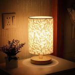 product_image_name-Generic-Linen Touch Desk Lamp With Warm White Light USB Powered, Fixed Brightness-2