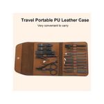 product_image_name-Generic-16pcs/set Nail Clipper Cutter Trimmer Ear Pick Grooming Kit-4