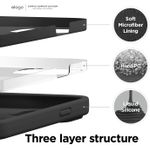 product_image_name-Generic-For Apple iPhone 13 Pro 6.1 Inch real Silicone Case with inside microfiber lining-4