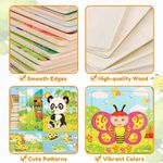 product_image_name-Generic-9pc Wooden Puzzle for Toddlers-3