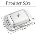 product_image_name-Generic-Elegant Stainless Steel Cheese/Butter Dish With Lid-2