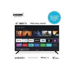 product_image_name-Vision Plus-43" INCH-FULLHD Frameless Android OS,BLUETOOTH- Smart TELEVISION+GUARD+BRACKET-4