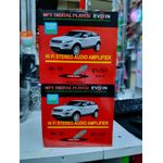 Hi-Fi Stereo Audio Amplifier with a built-in MP3 Digital Player and EVD Input.