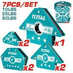 product_image_name-TOTAL-7 Pcs Magnetic  Welding Holder Set-2