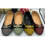 Red Flat Classy Shoes