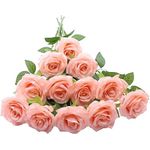 product_image_name-Generic-Artificial Rose Flowers – peach Decorative Bouquet-2