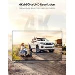 product_image_name-Ugreen-USB Type C To HDMI Adapter Male Cable Cord With Thunderbolt 3 60Hz 4K Support 1.5 Meter, White - MM121 - UG-30841-6