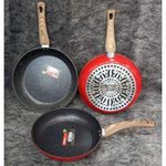 Stone  Non Stick Granite Heavy Duty Deep Frying Pan