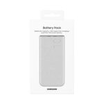 product_image_name-Samsung-10000mAh 25W Super Fast Charging Power Bank – Dual USB-C – PD3.0 – For Phones, Tablets, Earbuds, Compact & Eco-Friendly - Grey & Beige-1