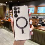 product_image_name-Generic-Galaxy S21 Ultra Case Compatible with Magsafe Wireless Charging,with Camera Protector Transparent for Samsung Galaxy S21 Ultra Soft Cover Luxury (S21Ultra,Black)-2