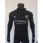 Manchester city away long sleeve authentic 