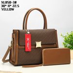 2 in 1 official classy stylish shoulder leather handbag 