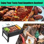 product_image_name-Generic-Foldable Portable Barbecue Charcoal Grill -35cm*27cm *19.5cm-5