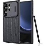 product_image_name-Nillkin-S24 Ultra CamShield Cover Case – Sliding Camera Cover, Shockproof, Anti-Fingerprint, Full-Body Protection – Black-2